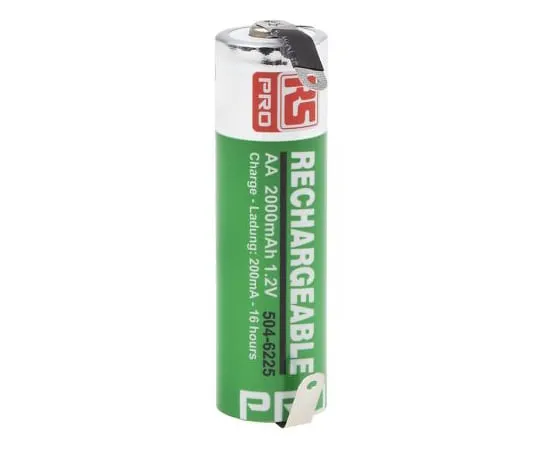 63-4838-51 RS PRO NiMH Rechargeable AA Batteries, 2000mAh 504-6225