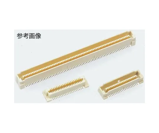 63-4772-64 TE Connectivity Free Height Series 0.8mm Pitch 100 Way 2 Row Straight PCB Socket, Surface Mount, Solder Termination 5-5179009-4