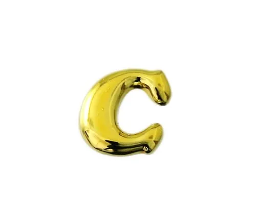 61-7421-10 Gold Characters Small C ABG15-C