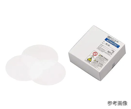 4-907-01 Glass Filter Paper (Fluororesin Coating) 100 Pieces 36651025