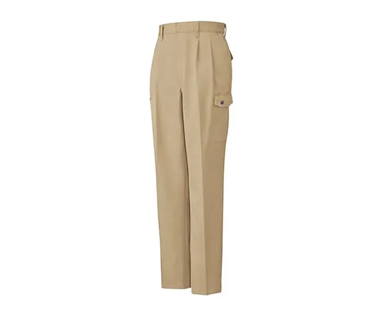 63-1790-19　［Discontinued］Two-tuck Work Pants Beige　2674-13-S