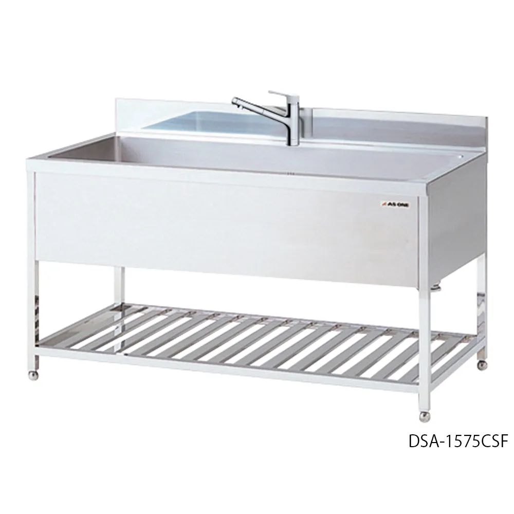 4-5532-01　［Discontinued］Sink (Sunoko Type, Sink Deep Type) 600 x 750 x 800 mm　DSA-675CSF