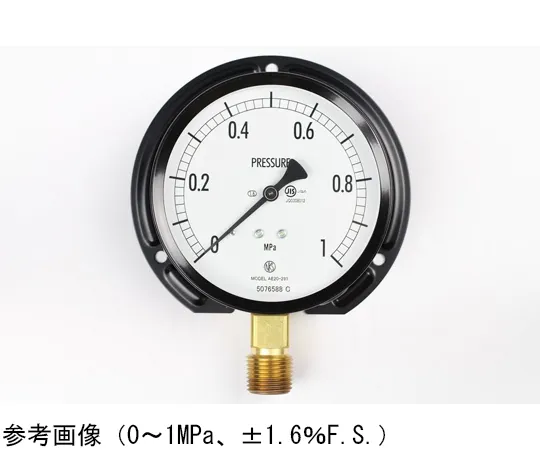 65-4289-40-20 Normal Pressure Gauge (Φ100) Vertical B Frame with 0.1 MPa with Inspection Certificate AE20-291