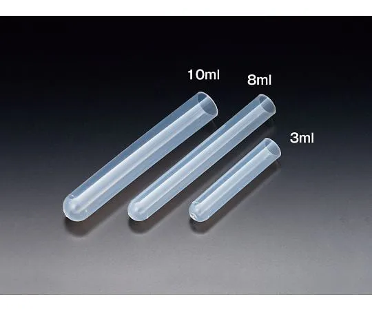 64-3680-11 Econo Plastic Test Tube (without Rim) 3mL φ 12 x 60 (500 pcs) 28189