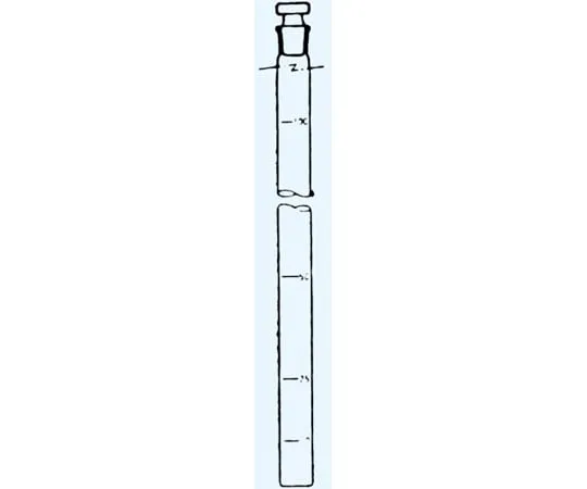 65-8671-45 Turbidity/Chromaticity Colorimetric Tube TS Sliding Part 19 30 cm 100 mL (with Scale) 203-100