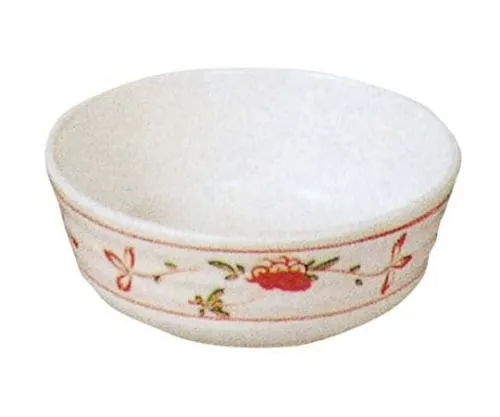 61-6834-33 Melamine Japanese Tableware Akae Shallow Type Small Bowl AK-11B 2116000