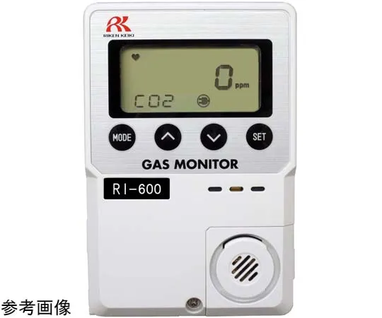67-8025-97 Simple Stationary Carbon Dioxide Meter (0-2000ppm) 100 VAC Specification (with Traceability Certificate) RI-600-00AC0-2000