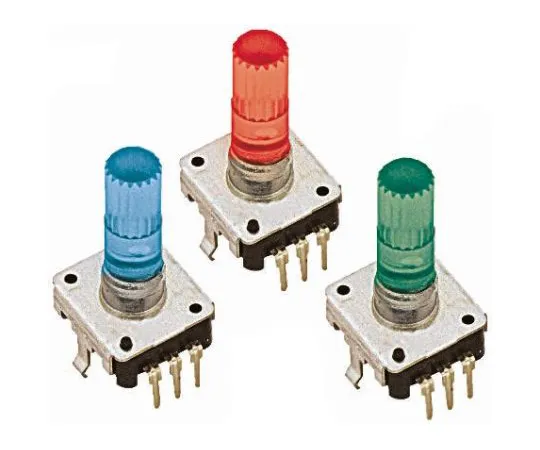 63-4919-75 TE Connectivity 24 Pulse Incremental Mechanical Rotary Encoder with a 6.8 mm Knurl Shaft (Not Indexed), Through Hole DPL12SVN24A25K1
