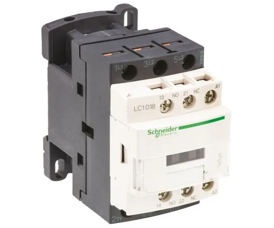 63-4782-83 Schneider Electric 3 Pole Contactor, 18 A, 24 V ac Coil, TeSys D, 3NO, 7.5 kW LC1D18B7
