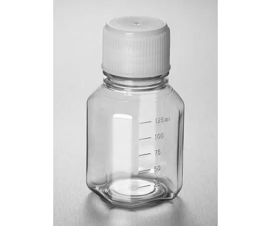 65-0500-20 Medium Bottle Octagonal PET 125 mL IATA Standard Compliant Cap 48 Pieces 432331