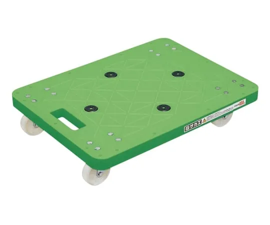 65-9550-52 Resin Carts SC Series Nylon 500 x 370 x 104 mm Flexible 2 Wheels, Fixed 2 Wheels SC-400NKG