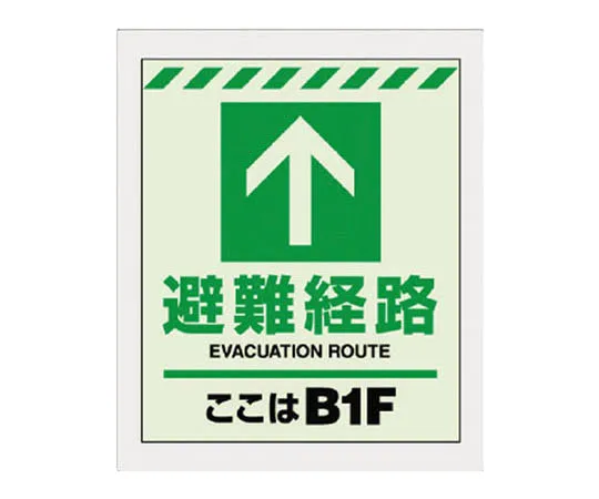 62-0102-62　［Discontinued］Disaster Prevention Type Unified Sign No Parking Small Eco Uniboard 450 x 300 mm　824311