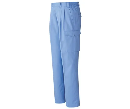 65-1309-74　［Discontinued］Summer Work Clothes, Men's Cargo Slacks Light Blue M GS343C-SITA-M　GS343C-SITA-M