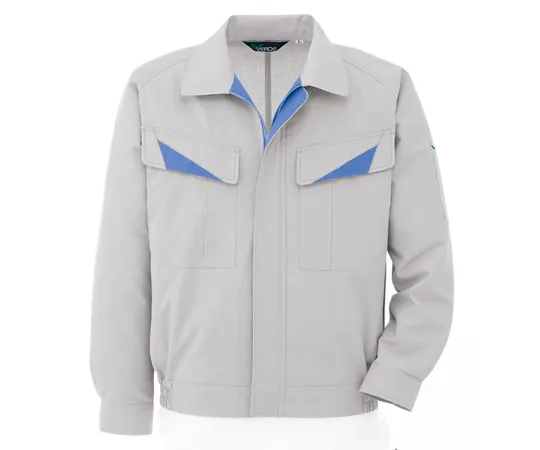 65-1279-21 Work Clothes, Wind-Free Male/Female Pair Long Sleeve Blouson Silver Gray SS GS2621-UE-SS GS2621-UE-SS