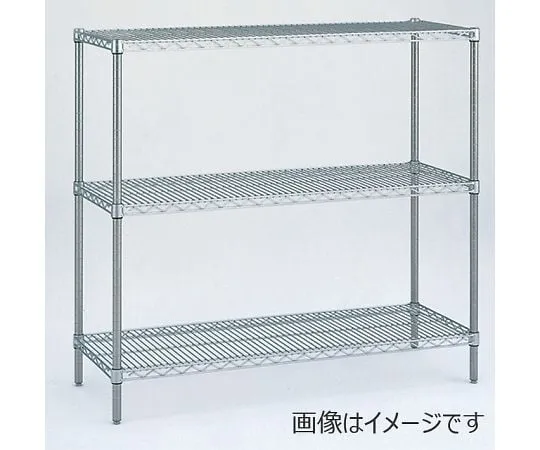 64-3492-70 Stainless Steel Erecta Shelf W 1212 x D 460 x H 1384mm (PS) without DB 3 stages SMS1220PS1390N3