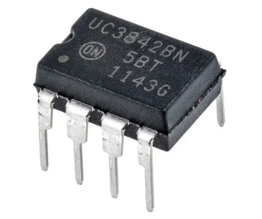 63-4843-16 ON Semiconductor UC3842BNG, PWM Current Mode Controller, 1 A, 500 kHz 8-Pin PDIP UC3842BNG