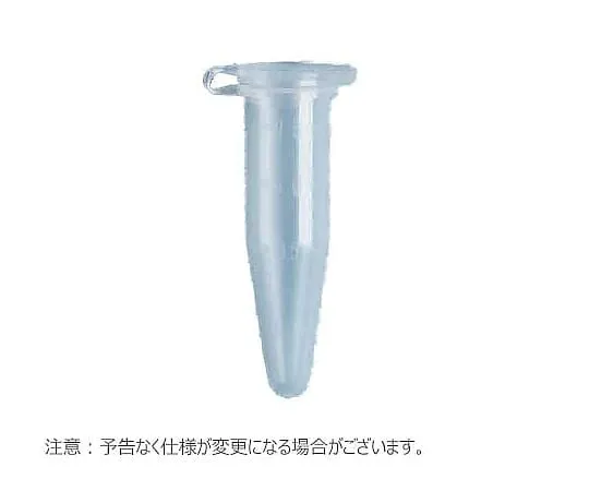 65-3776-94 Micro Tube Snap Cap 1.5 ml with Scale 1 Set (500 Pieces x 10 Pieces) 3448