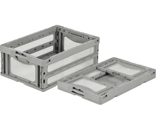 67-7113-20 Folding Container O-55B Light Gray/Transparent 55909000GL802TM