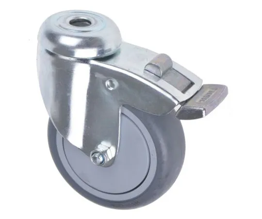 63-4764-02 Tente Stem Swivel Castors 2477PJP075P30CHC10X90, 75kg, Rubber tyres 2477PJP075P30CHC10X90