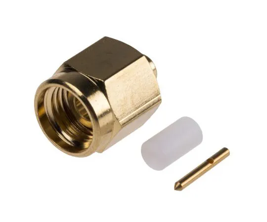 63-4874-03 RS PRO Straight 50Ω Cable Mount SMA Connector, Solder Termination RG405 546-3080