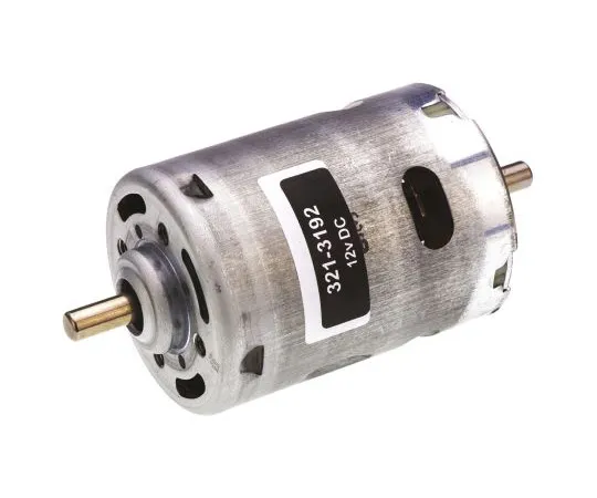 63-4763-63 RS Pro DC Motor, 80.16 W, 12 V dc, 92.13 mNm, 8311 rpm, 6.35mm Shaft Diameter 321-3192
