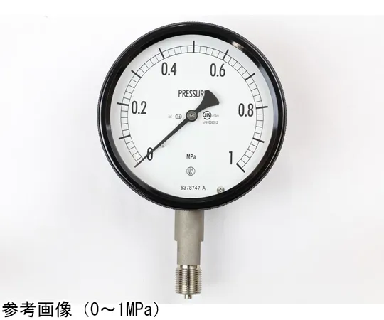 65-4303-51 Sealed Pressure Gauge (100Φ) Vertical A-Frame for Steam 0.1 MPa BE12-133