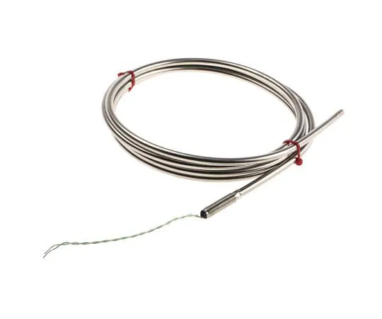 63-4733-01 RS PRO Type K Thermocouple 2m Length, 6mm Diameter, 0°C → 1100°C 219-4438