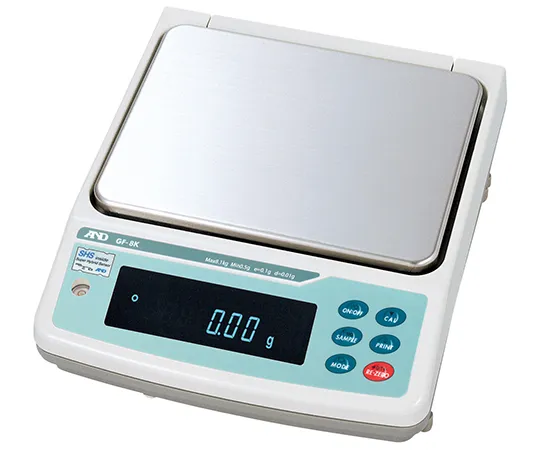 1-4032-21-57　［Discontinued］Electronic Balance with Chinese Calibration Certificate　GF-8K