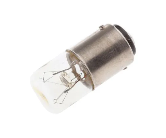 63-4767-04 BA15d Indicator Light, Clear, 48 V, 100 mA, 3000h 339-3406