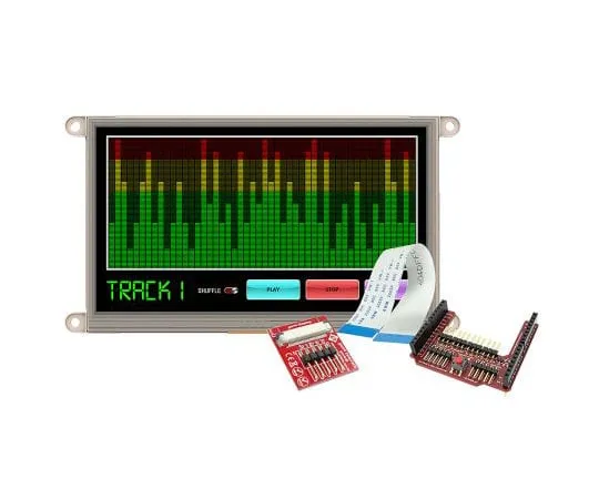 63-4682-12 4D Systems gen4-uLCD-70DT-AR TFT LCD Colour Display / Touch Screen, 7in, 800 x 480pixels gen4-uLCD-70DT-AR