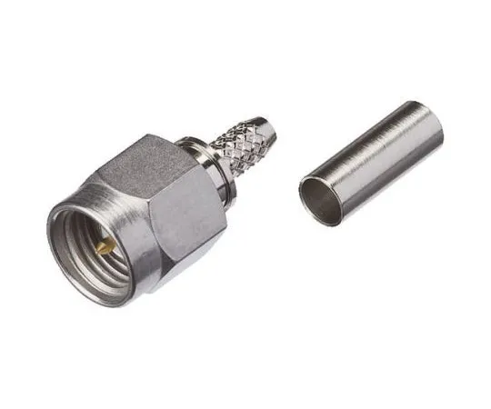 63-4925-95 Yuetsu Straight Cable Mount SMA Connector, Crimp Termination 089-FZ01A