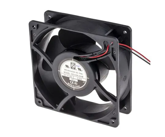 63-4867-68 RS PRO Axial Fan, 120 x 120 x 38.5mm, 105cfm, 7W, 24 V dc 541-5407