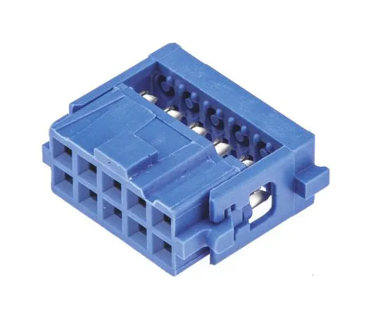 63-4798-44 TE Connectivity AMP-LATCH 609 Series 2.54mm Pitch Right Angle Cable Mount IDC Connector, Socket, 10 Way, 2 Row 1658526-5