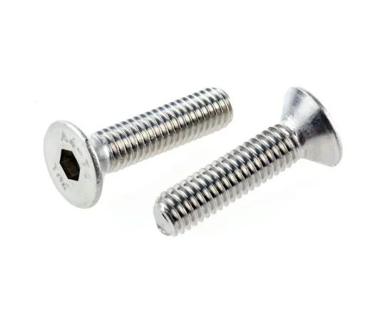 63-4739-52 RS M6 x 25mm Hex Socket Countersunk Screw Plain Stainless Steel 232-8495