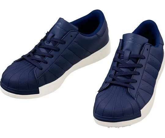 64-0988-42 Safety Shoes Lace-Up Type Navy 22.0 cm S5171