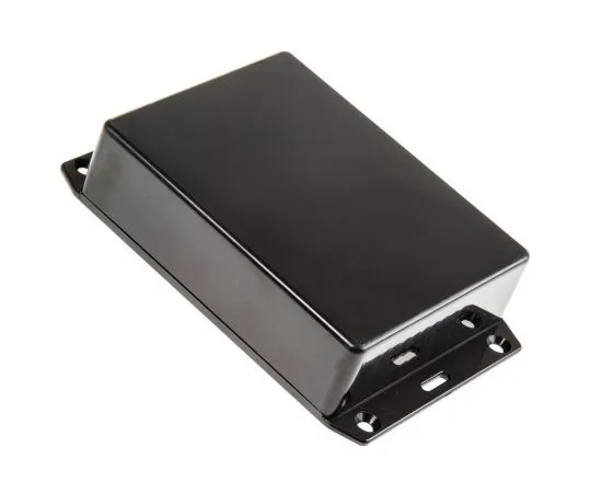 63-4831-38 Hammond 1591, ABS Enclosure, IP54, Flanged, 121 x 94 x 30mm 1591GFLBK
