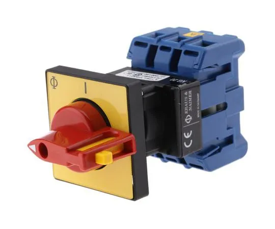 63-4759-44 3 Pole Panel Mount Non F***d Isolator Switch, 25 A, 7.5 kW, IP65 KG20AT203/GBA011FT2