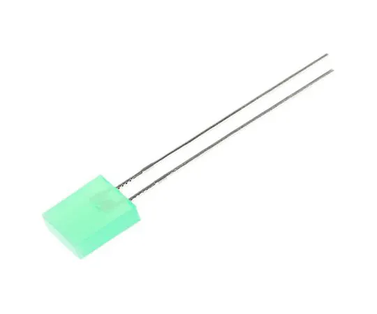 63-4797-51 2.5 V Green LED Rectangular Through Hole, Kingbright L-153GDT L-153GDT