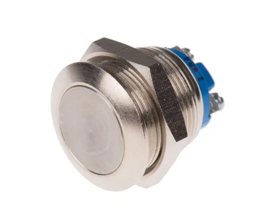 63-4716-77 APEM Single Pole Single Throw (SPST) Momentary Push Button Switch, 22.2 (Dia.)mm, Panel Mount, 24/48V dc AV091003C910