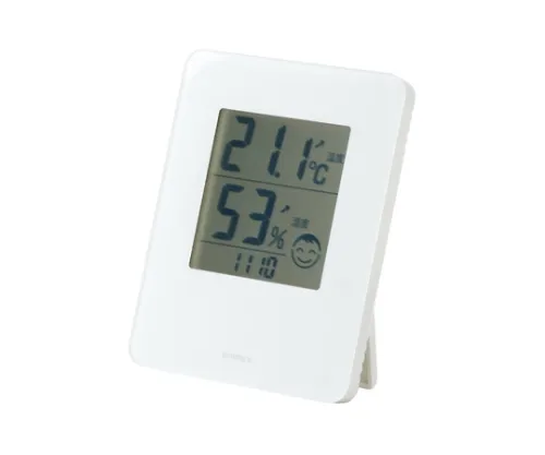 61-6865-03　［Discontinued］Digital Comfortable Meter II Temperature -9.9 - 50℃, Humidity 20 - 90%RH, 100 x 120 x 15mm White　TD-8281