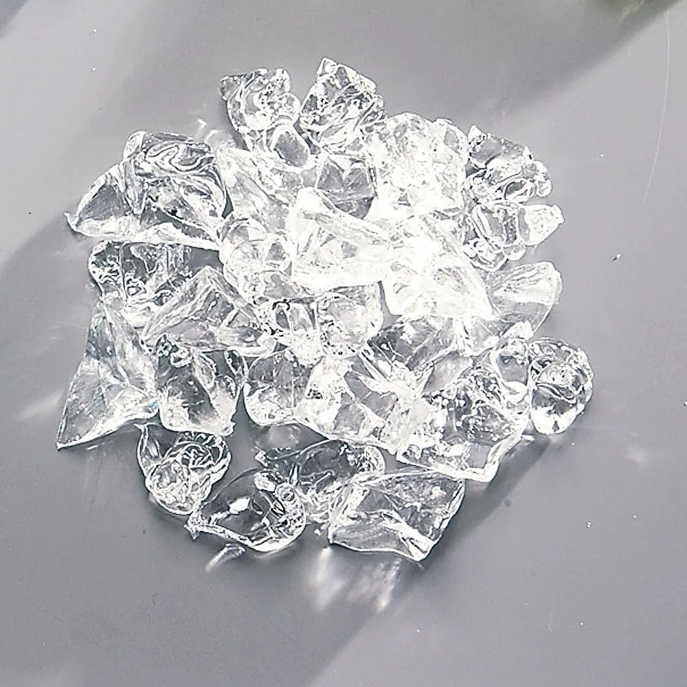 62-6781-08 Acrylic Rock Ice Cream (1 kg) Clear