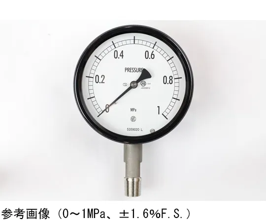 65-4304-41-20 Sealed Pressure Gauge (100Φ) Vertical A Frame with 0.1 MPa Inspection Certificate BE12-183