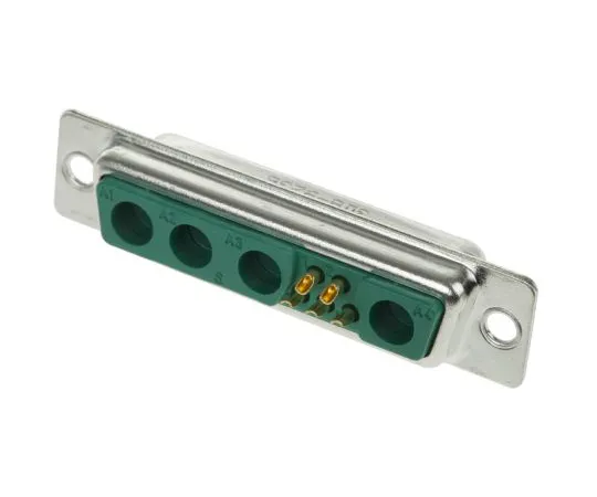 63-4758-57 FCT - A MOLEX COMPANY FM Series Panel Mount, 9 Pin D-sub Connector Socket, Shell Size B Mixed Contact D-Sub FM9W4S-K121