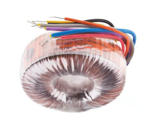 63-4747-71 2 Output Toroidal Transformer, 50VA, 2 x 25V ac 91951-P2S2