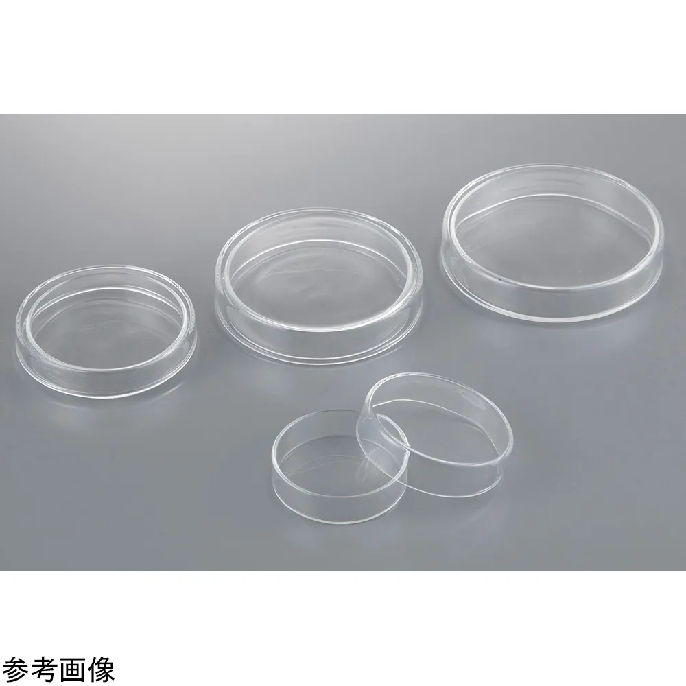 4-3861-01　［Discontinued］Glass Petri Dish (Borosilicate Glass) Phi 60 x 15 mm　PD06015