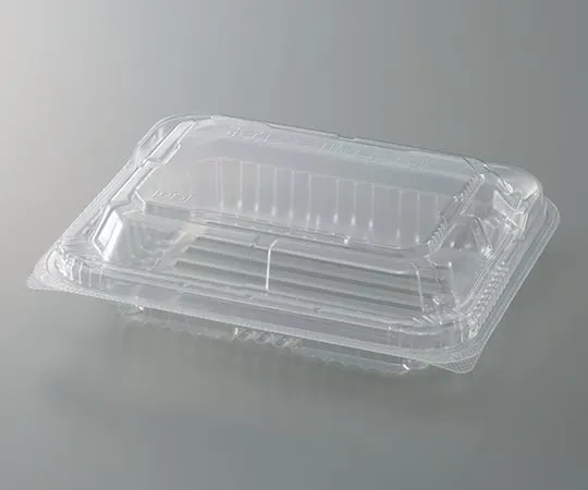 3-5976-01　［Discontinued］Simplified Food Packaging Container (Supporting Microwave Ovens) Angle Small PPSAV-17-13(40) 3 Sheets　PPSAV-17-1340
