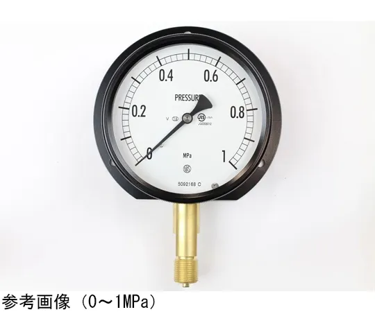 65-4301-92-20 Sealed Pressure Gauge (100Φ) Vertical B Frame for Vibration Resistance with 0.6 MPa Inspection Certificate BE10-231