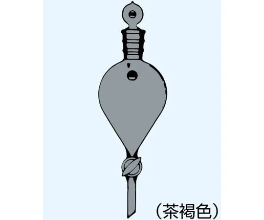 65-8679-37 Funnel Separatory (Glass Cock) TS Sliding Part 15/25 50 mL Brown 168-15050B