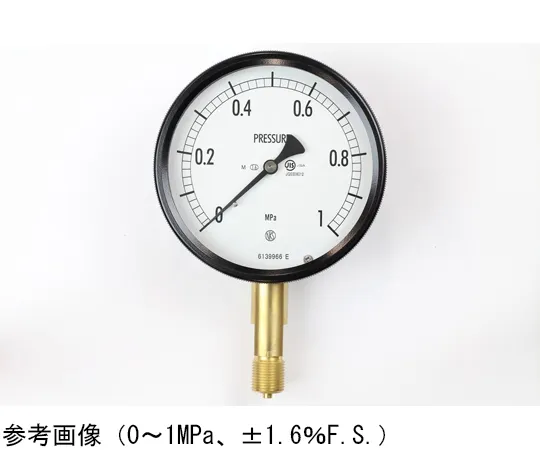 65-4298-10-20 Sealed Pressure Gauge (100Φ) Vertical A Frame for Steam with 0.16 MPa with Inspection Certificate BE10-131