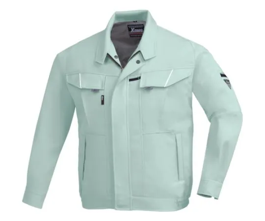 65-8485-45 Long Sleeve Blouson Moss Green 3L 7550-61-3L